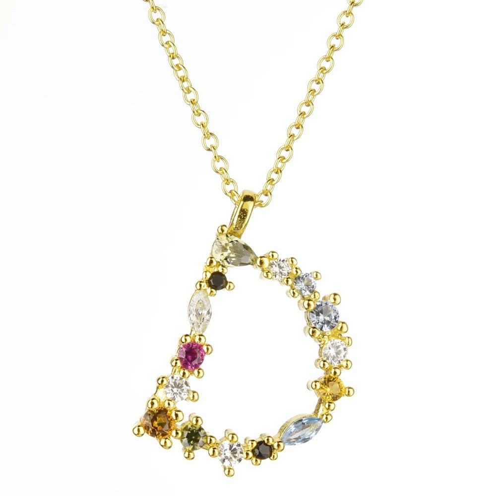 Collier lettre | modèle #LUMAL