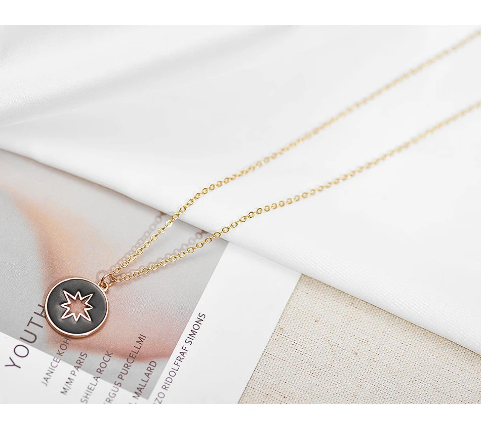 Collier noir | modèle #STAR Ma boutique