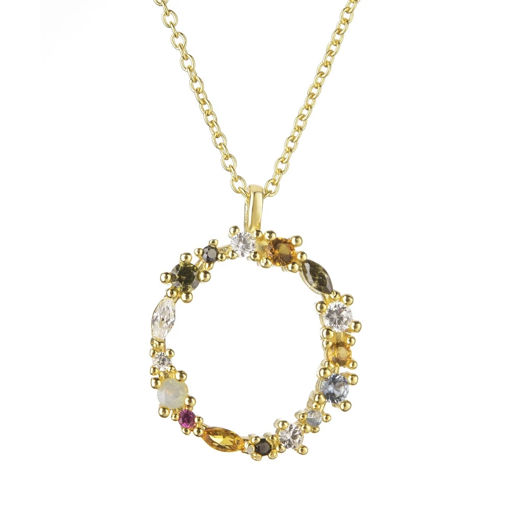 Collier lettre | modèle #LUMAL