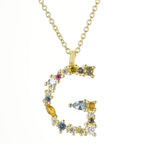 Collier lettre | modèle #LUMAL Colliane