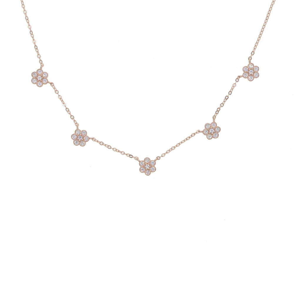 Collier fleur | modèle #BUCKET Colliane