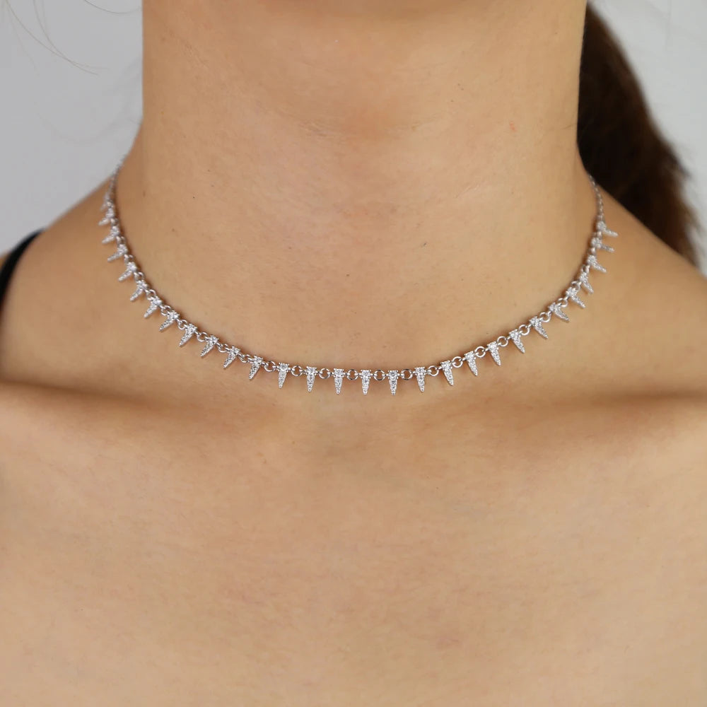 Collier ras de cou | modèle #TRESAN Colliane