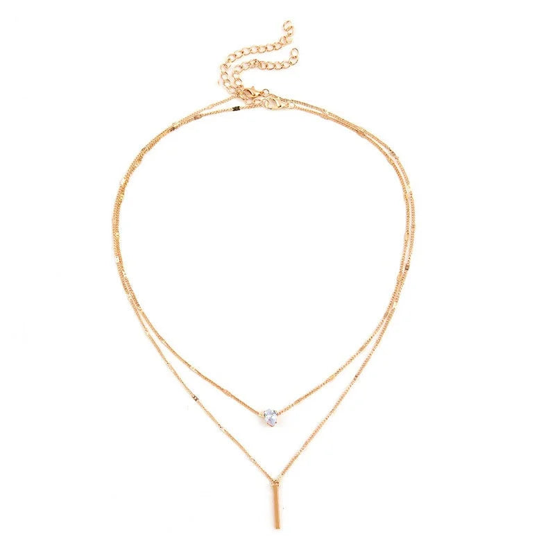 Collier multi rang | modèle #QUEENEE