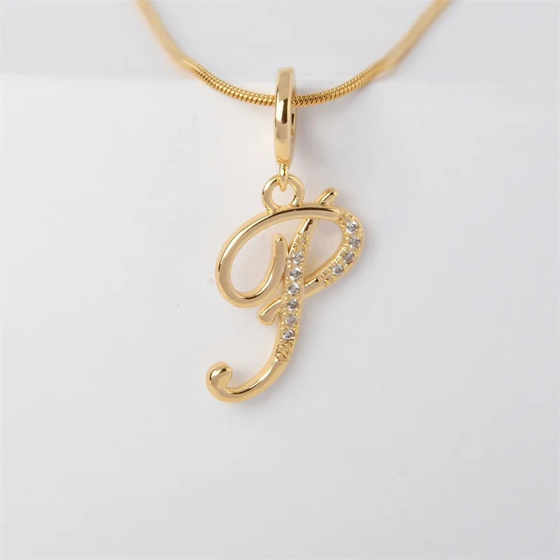 Collier lettre | modèle #SNEEK Ma boutique