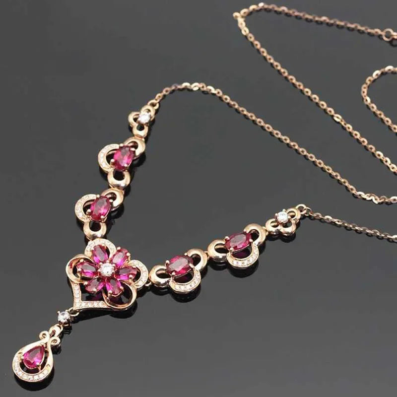 Collier fleur | modèle #JUNA
