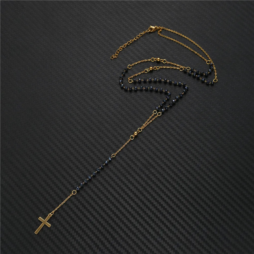 Collier en croix pour femme | modèle #EJENA