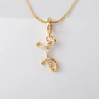 Collier lettre | modèle #SNEEK Ma boutique