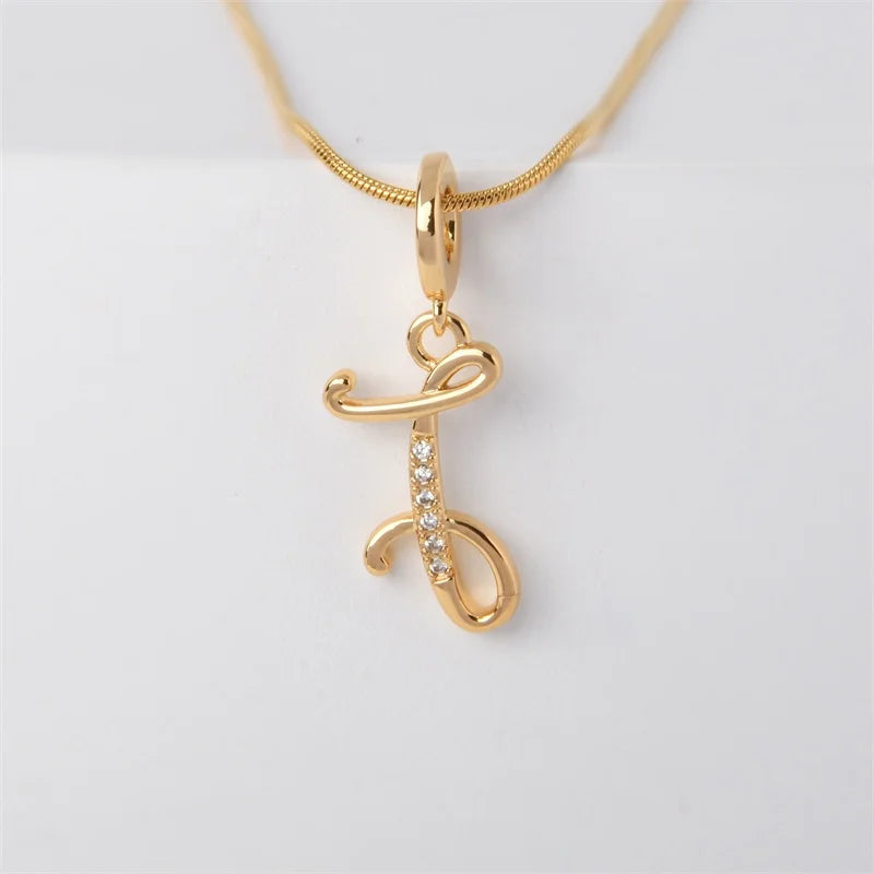 Collier lettre | modèle #SNEEK