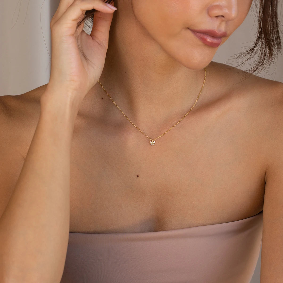 Collier fantaisie pour femme | modèle #BUTTERFLY Colliane