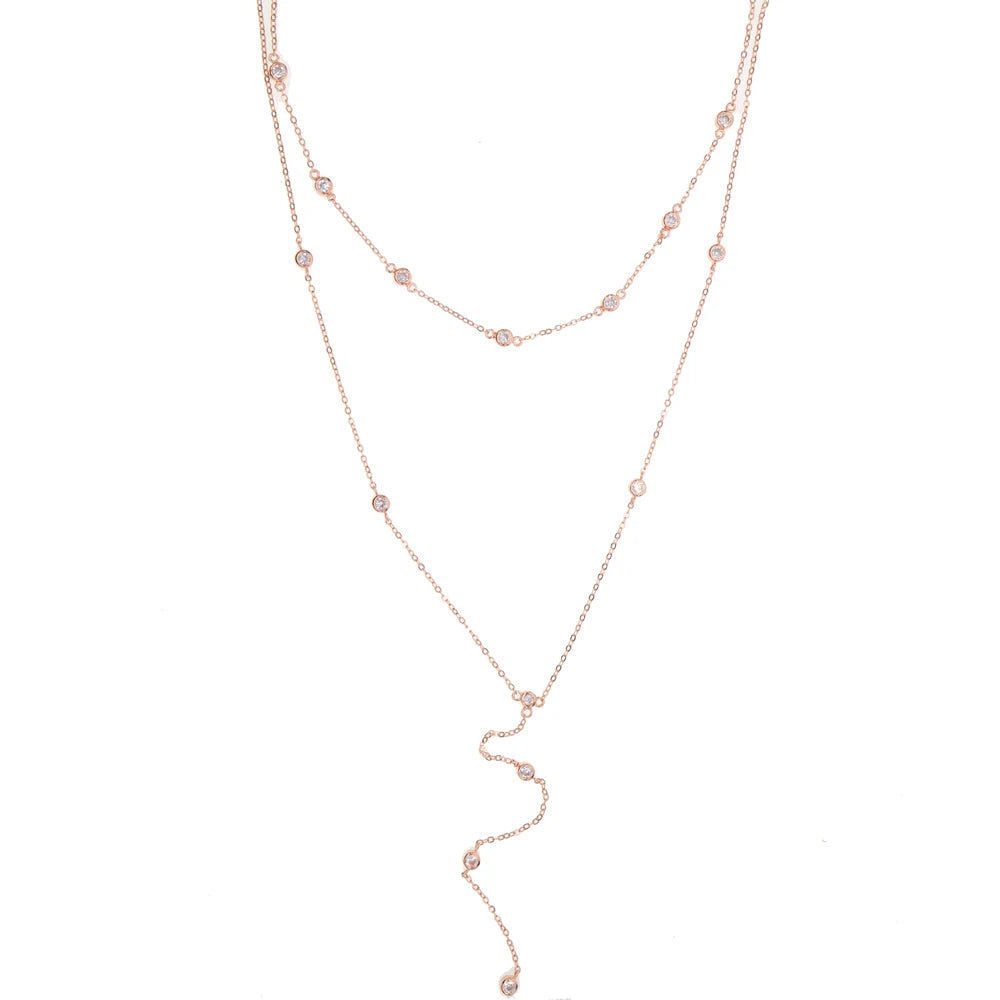 Collier en y | modèle #SNIARA Colliane