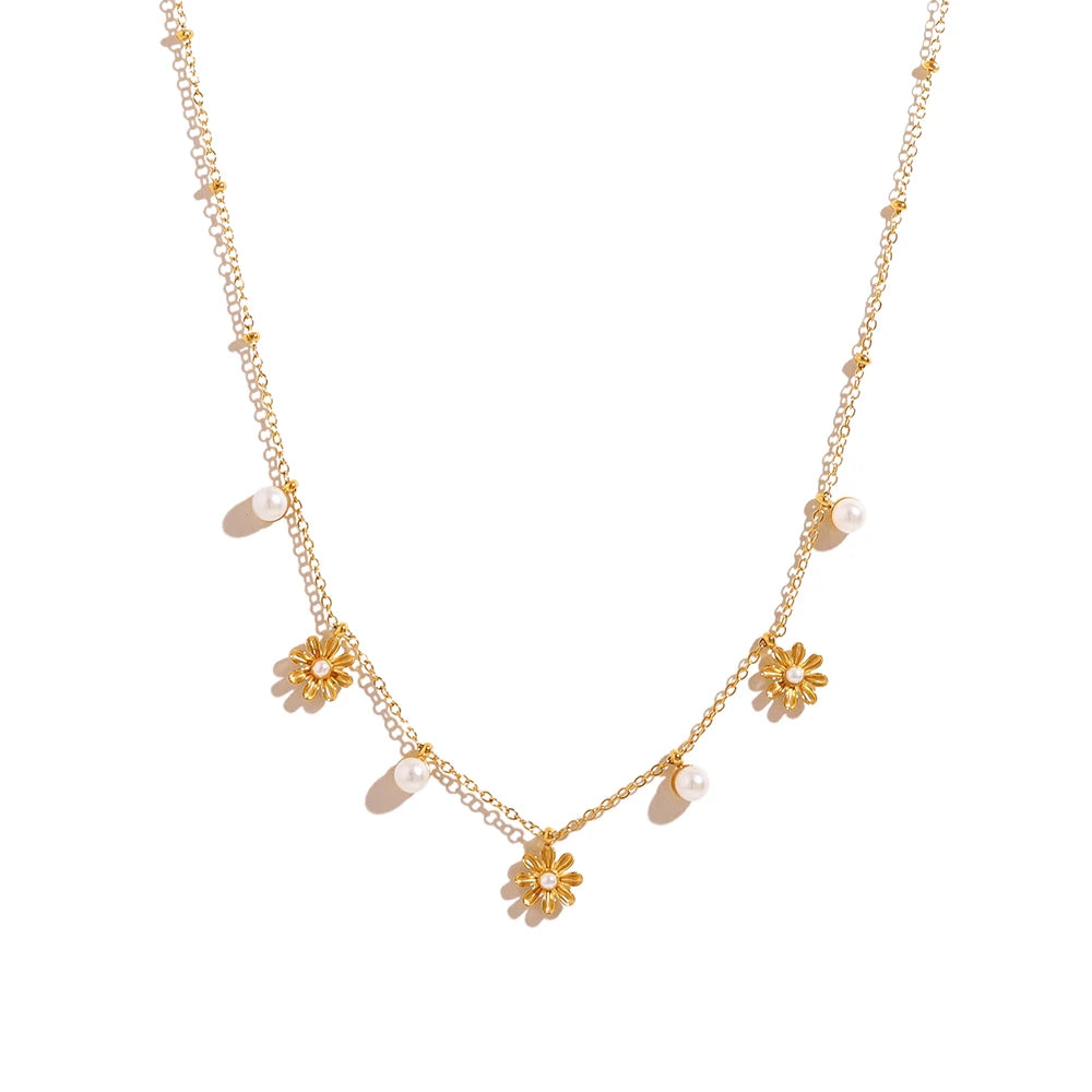 Collier breloque | modèle #FLOWER