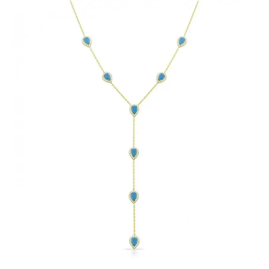 Collier en y | modèle #ARZEE Colliane