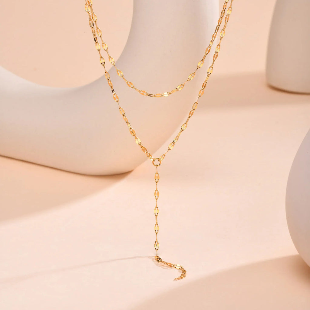 Collier en y | modèle #AJOUYA Ma boutique