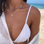 Collier en y | modèle #OLD SUMMER Colliane