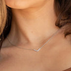 Collier fin femme | modèle #LEESA Colliane