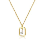 Collier lettre | modèle #QUADA Ma boutique