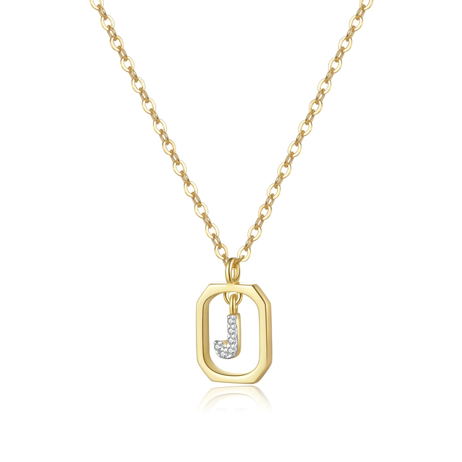 Collier lettre | modèle #QUADA