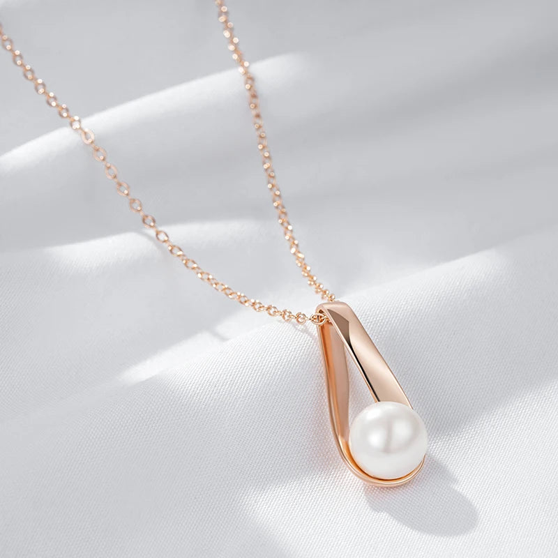Collier rose | modèle #HETENA