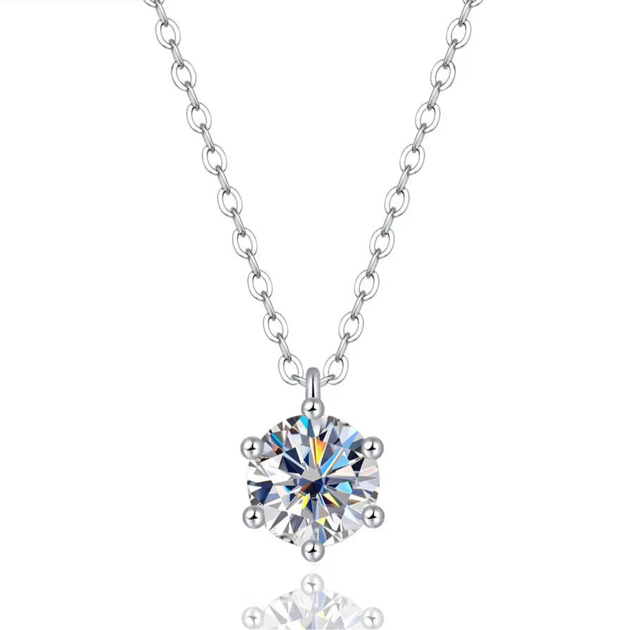 Collier minimaliste en forme d’étoile à six branches 