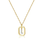 Collier lettre | modèle #QUADA Ma boutique