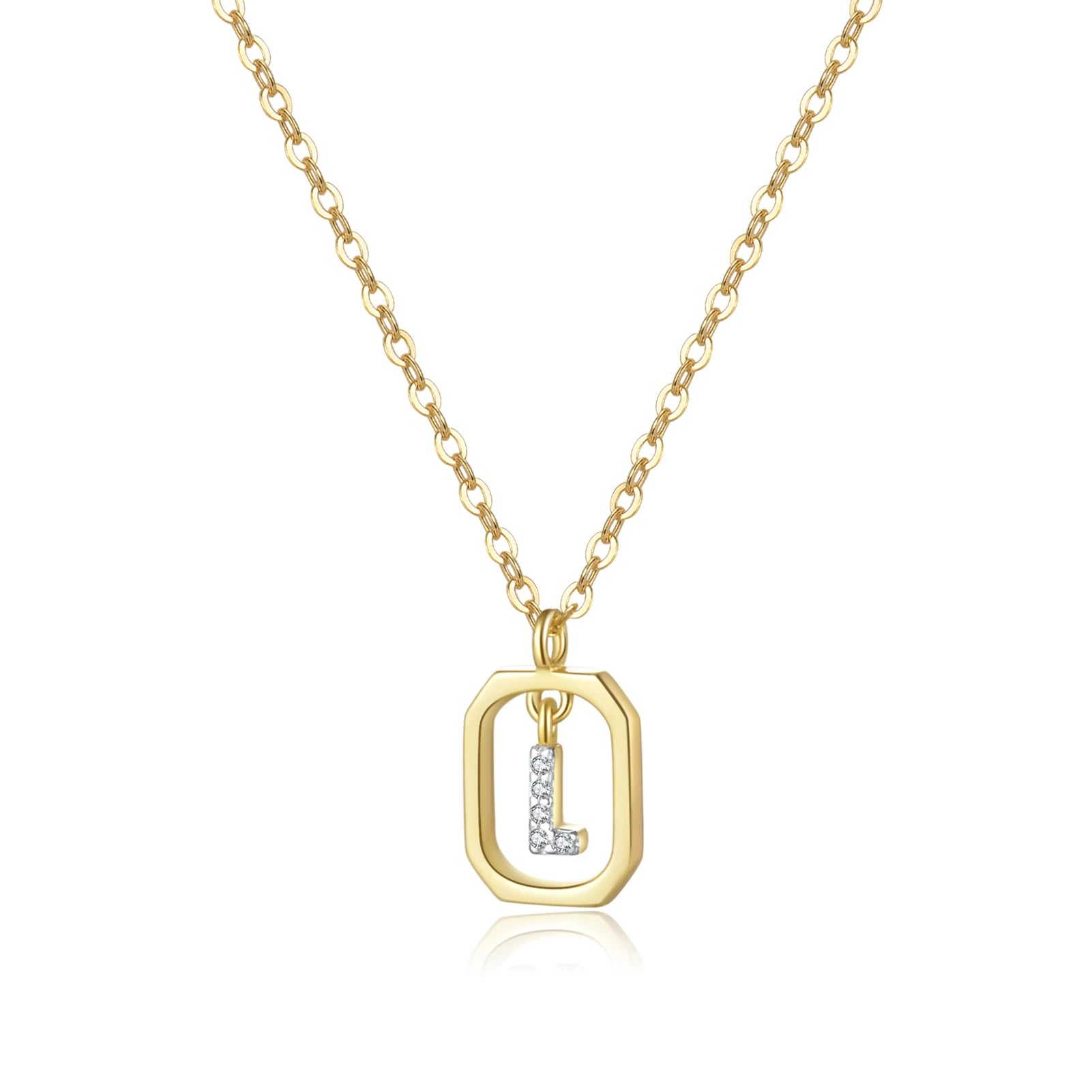 Collier lettre | modèle #QUADA