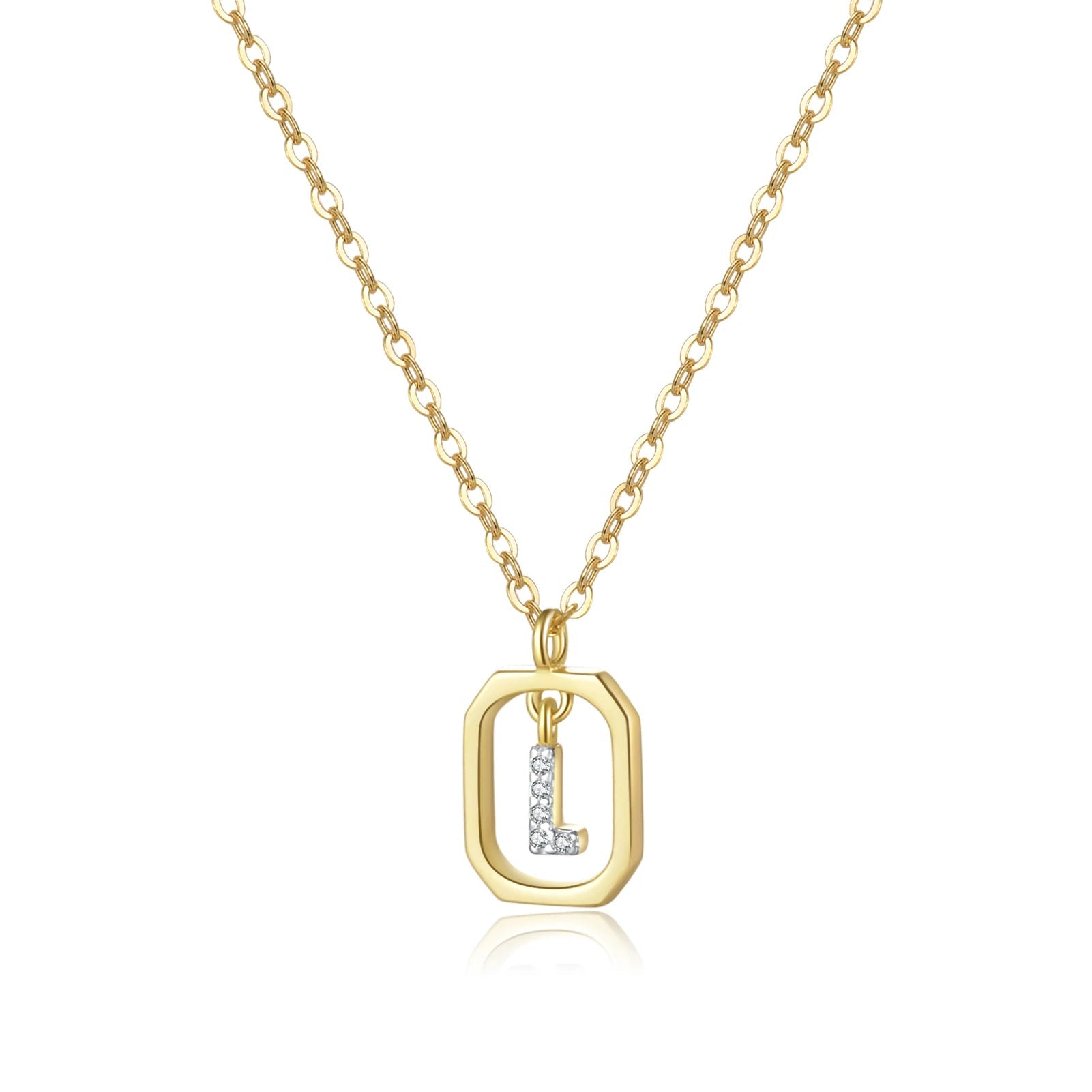 Collier lettre | modèle #QUADA Ma boutique