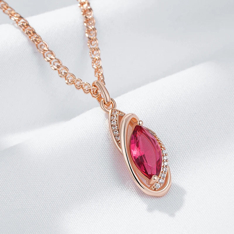 Collier rouge femme | modèle #ZANID