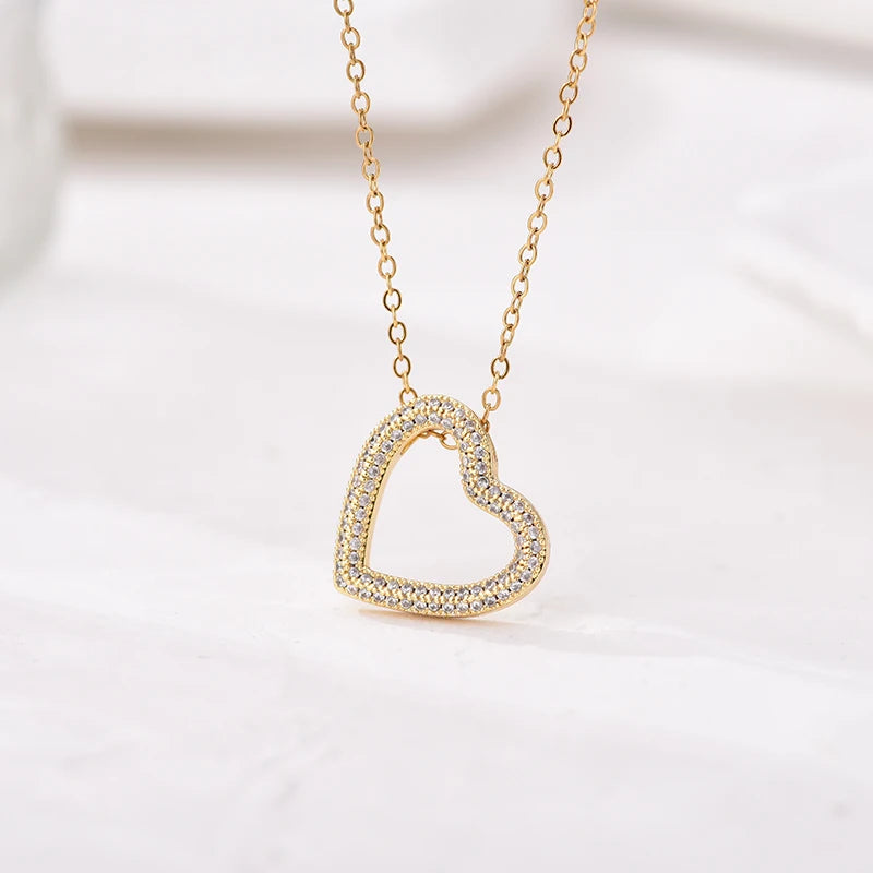 Collier cœur | modèle #TRYNHEE