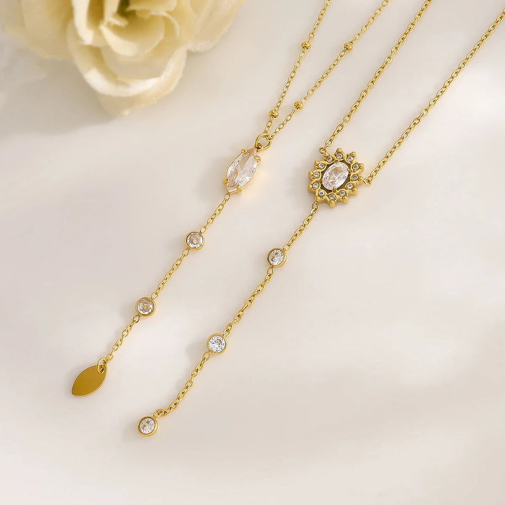 Collier fleur | modèle #LIYA Colliane