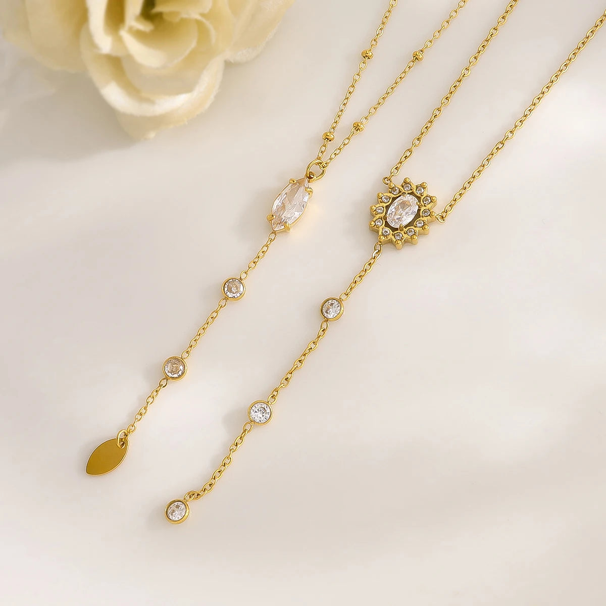Collier fleur | modèle #LIYA Colliane