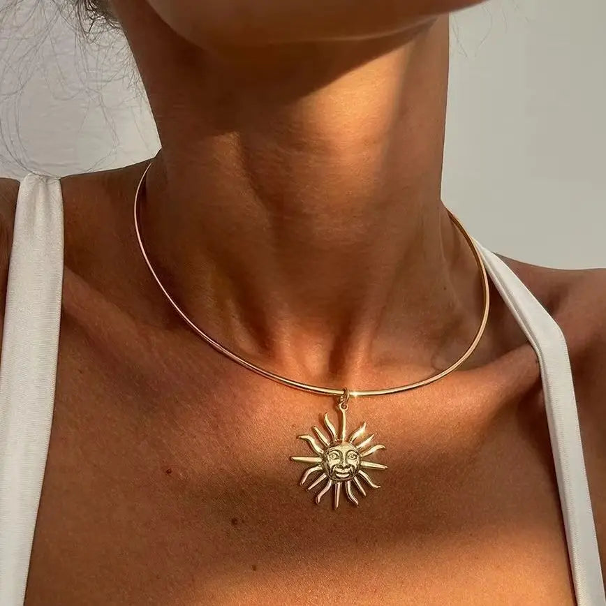 Collier ras de cou | modèle #SUNNY