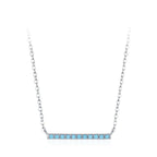 Collier bleu | modèle #GEOMETRY Colliane