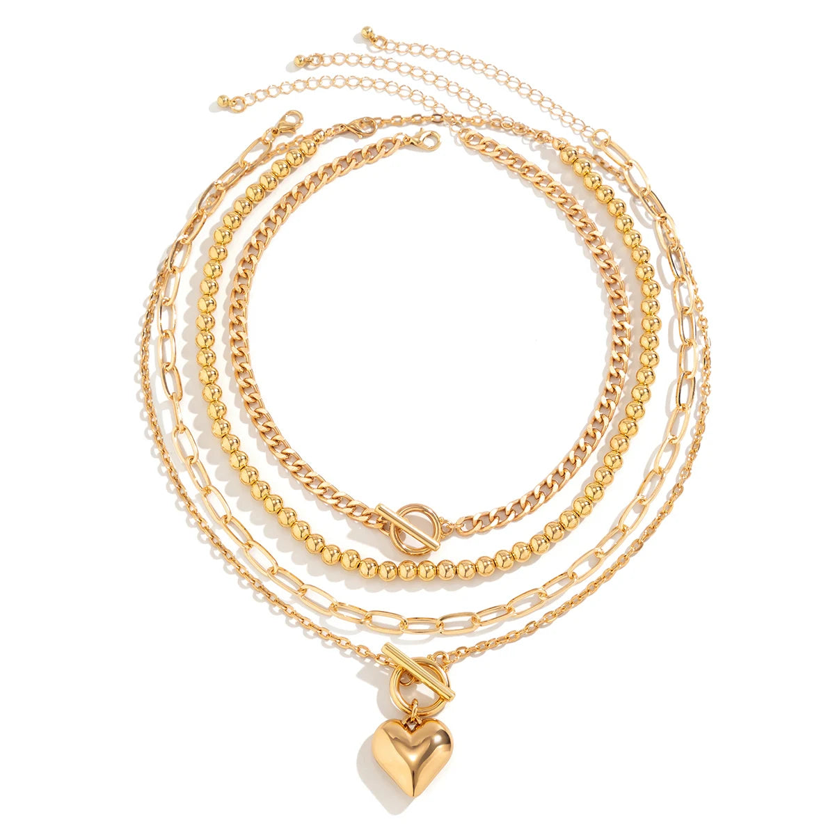 Collier multi rang | modèle #EXMEAN