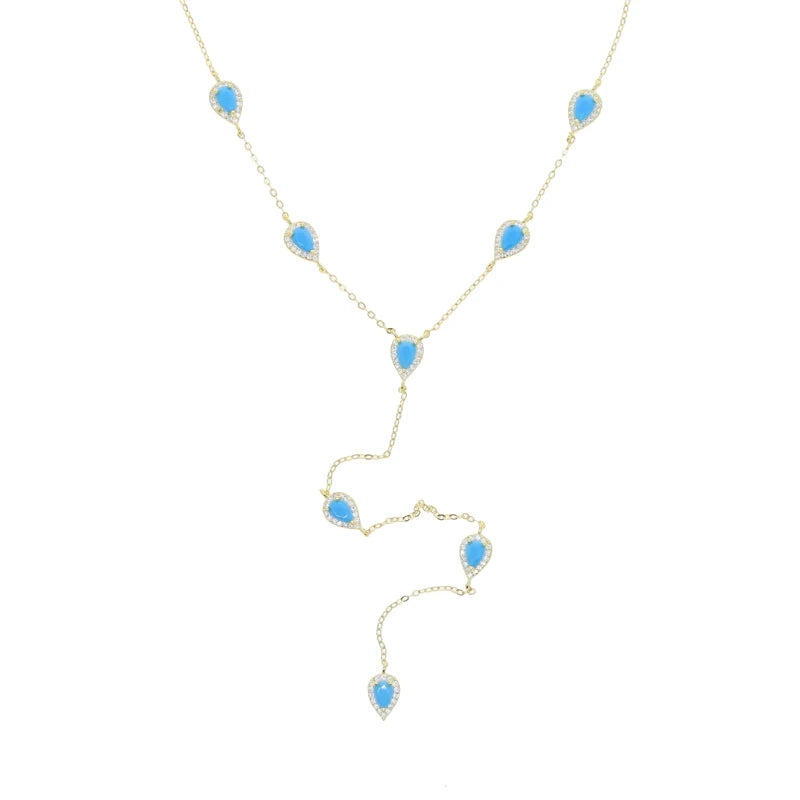 Collier en y | modèle #ARZEE Colliane