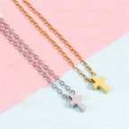 Collier en croix pour femme | modèle #JEMA Ma boutique