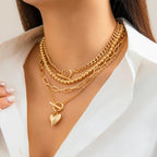 Collier multi rang | modèle #EXMEAN Ma boutique