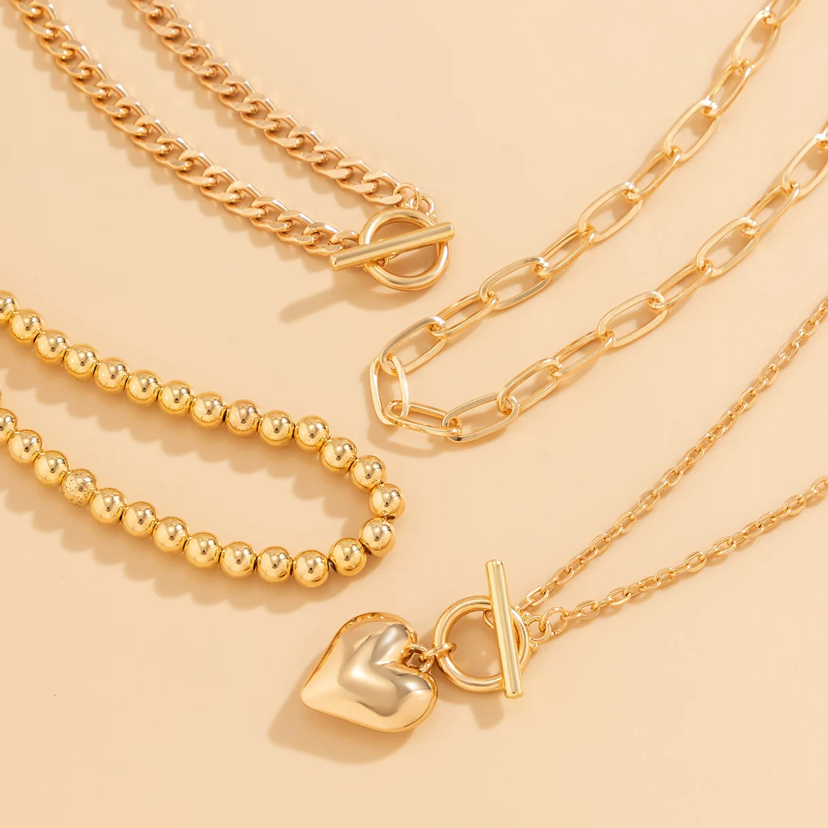 Collier multi rang | modèle #EXMEAN