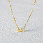 Collier cœur | modèle #CORA Colliane