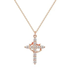 Collier croix femme | modèle #AJAI Colliane