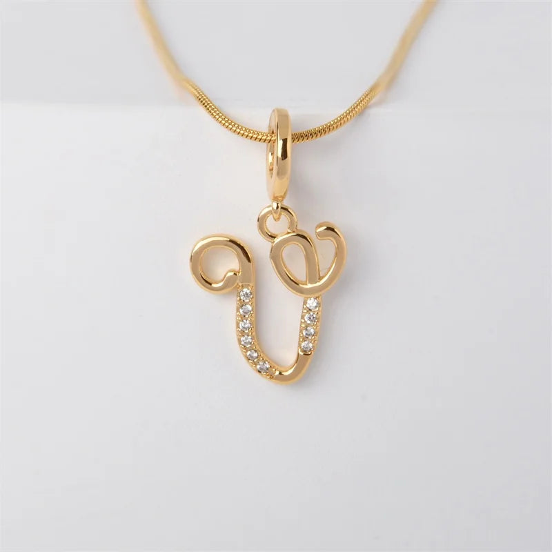 Collier lettre | modèle #SNEEK