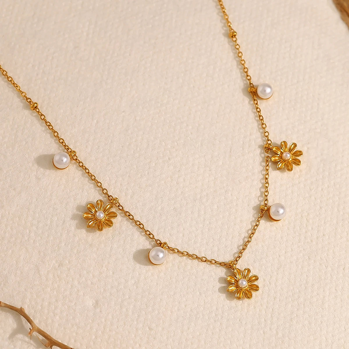 Collier breloque | modèle #FLOWER