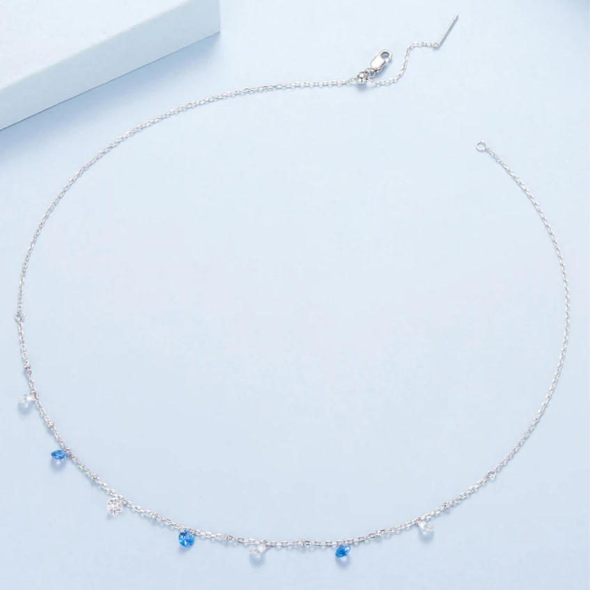 Collier bleu | modèle #ADVANCE