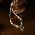 Collier vert | modèle #FUSHEEN Ma boutique