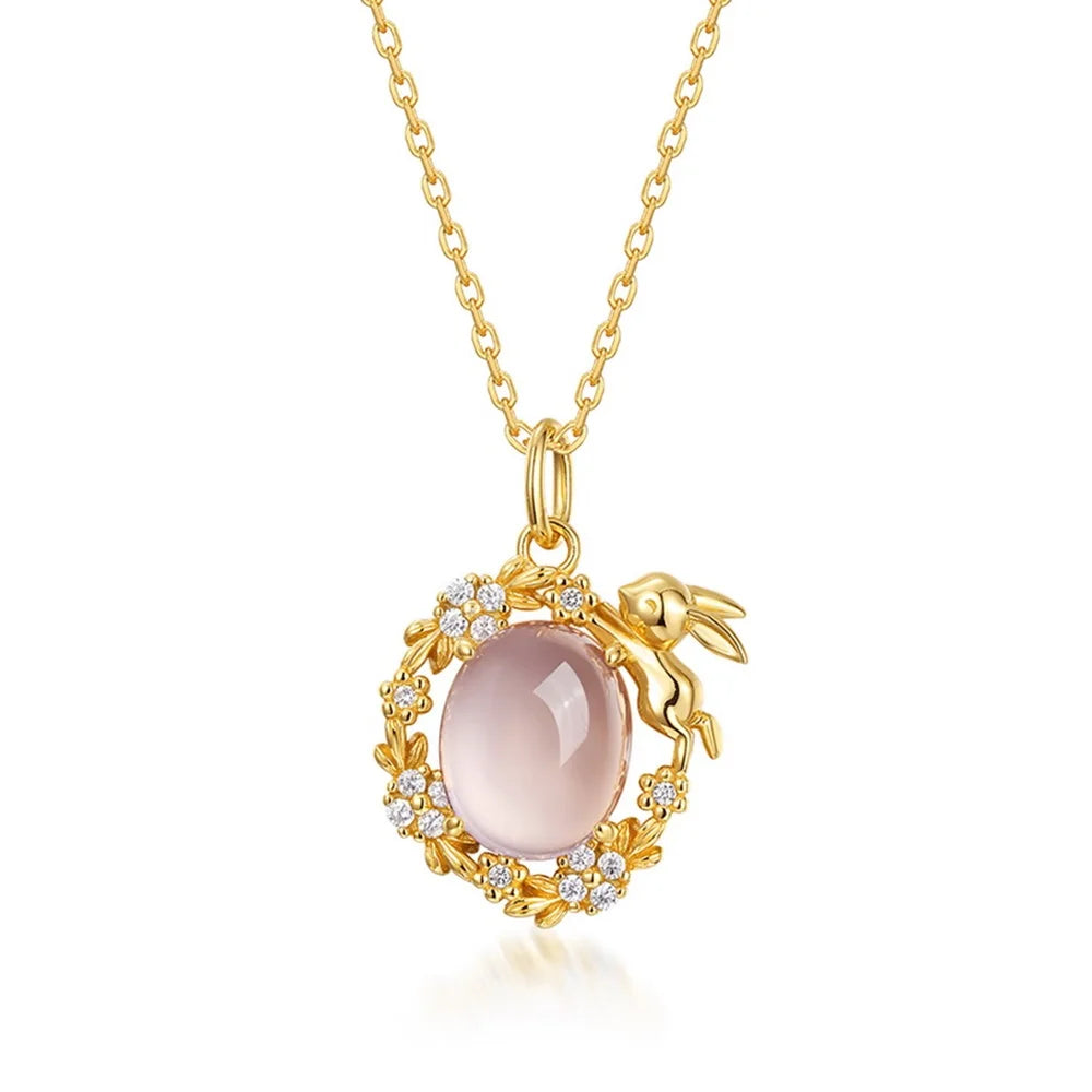 Collier rose | modèle #ELIWA