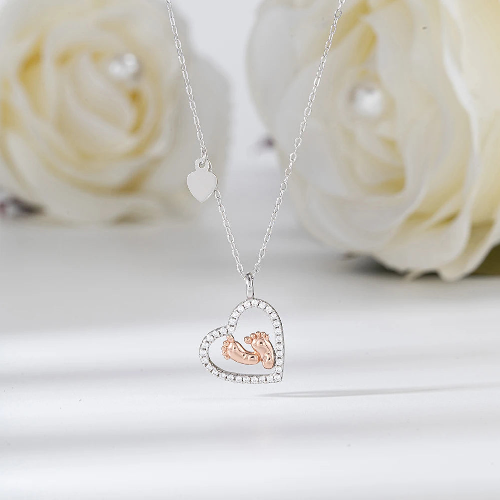 Collier cœur | modèle #FEET