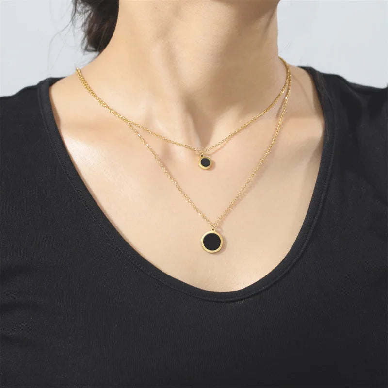 Collier noir | modèle #CERCAH