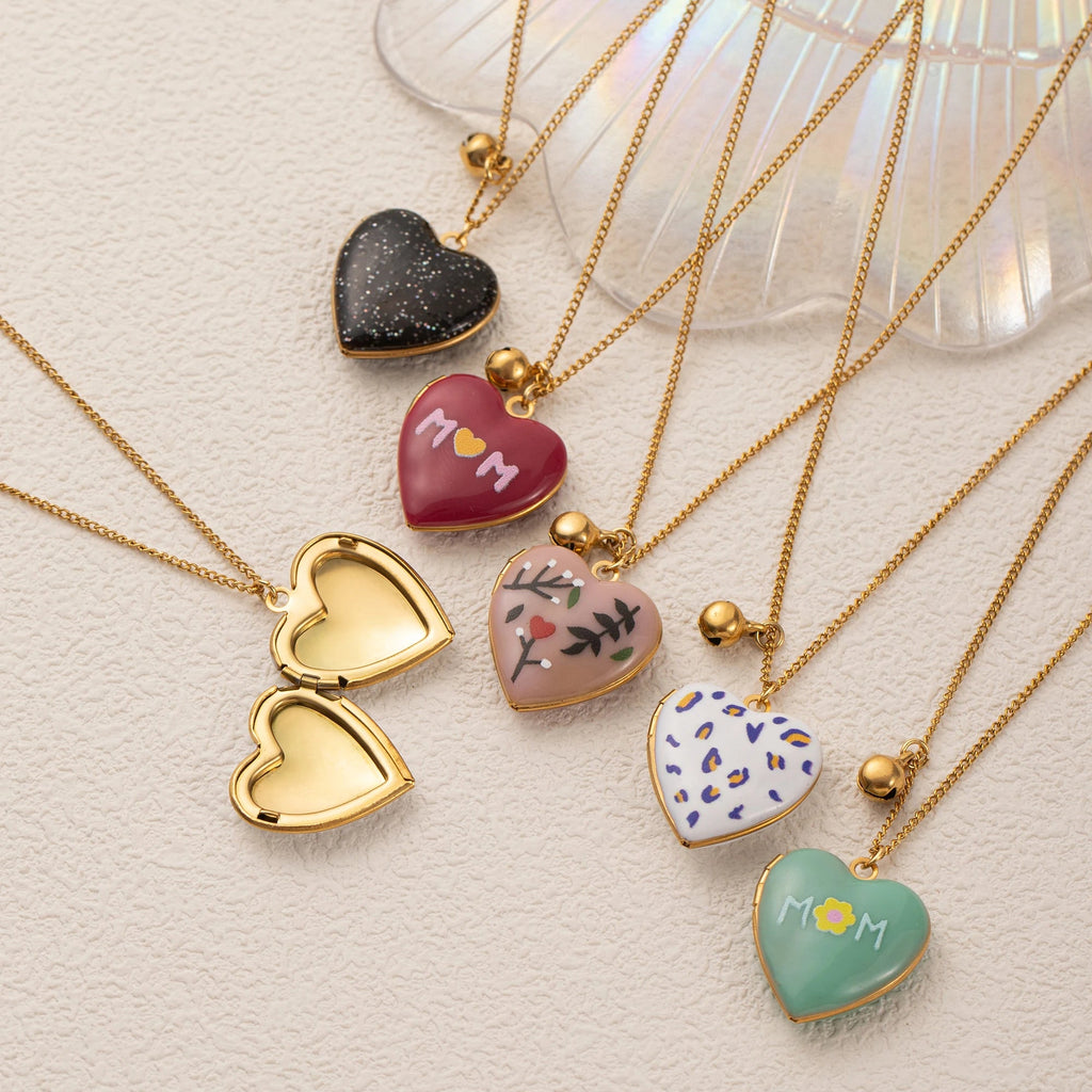 Collier cœur | modèle #FAMILY Ma boutique