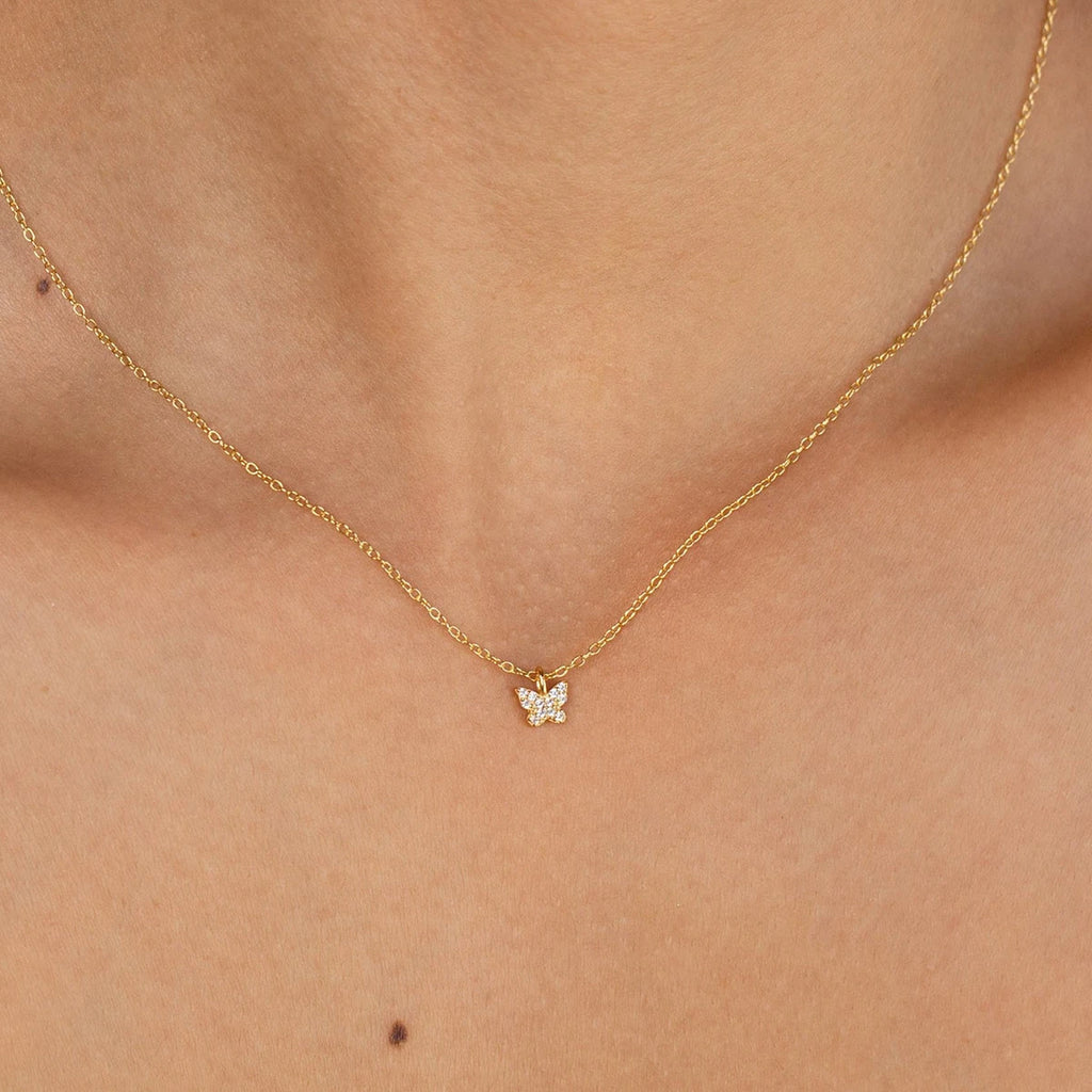 Collier fantaisie pour femme | modèle #BUTTERFLY Colliane