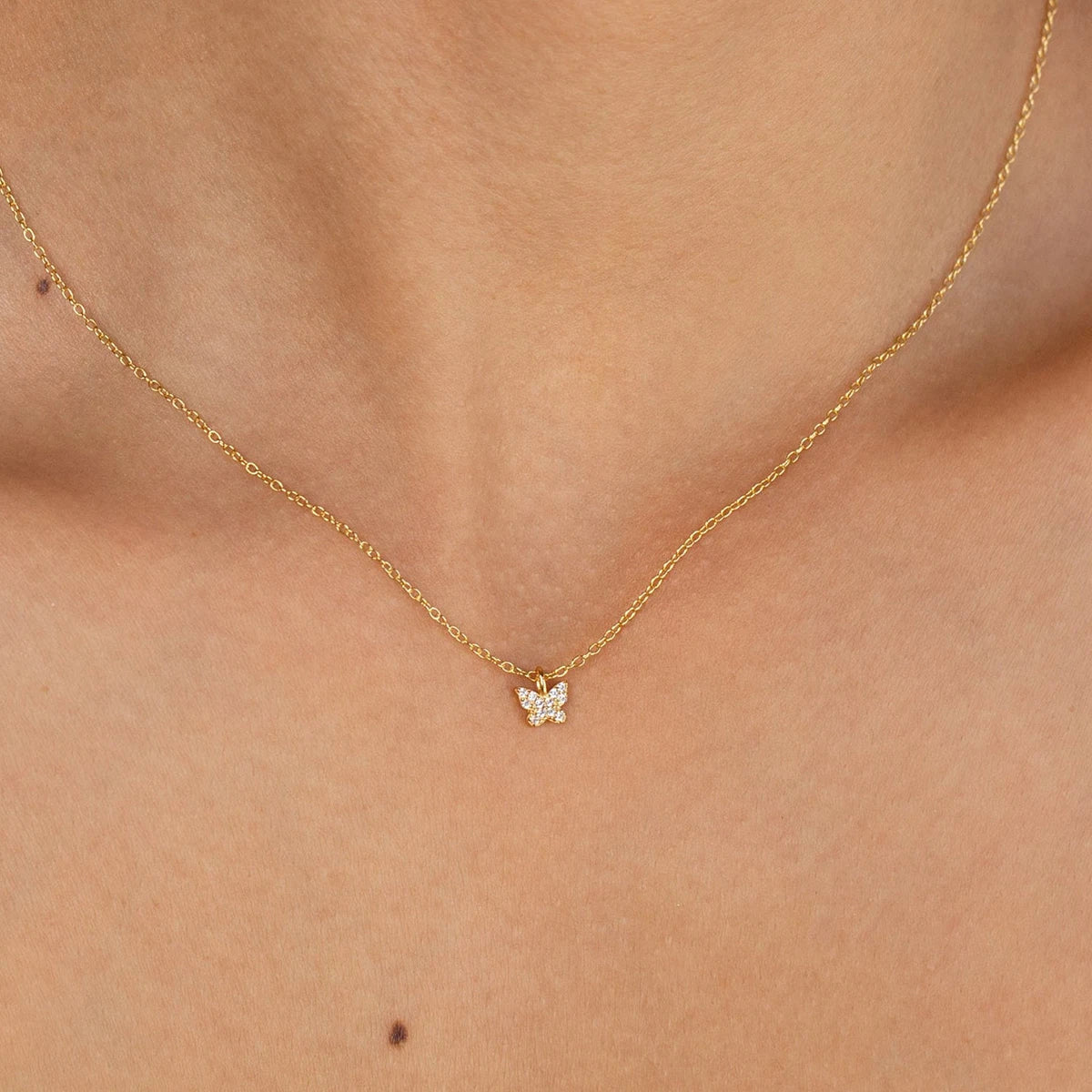 Collier fantaisie pour femme | modèle #BUTTERFLY Colliane