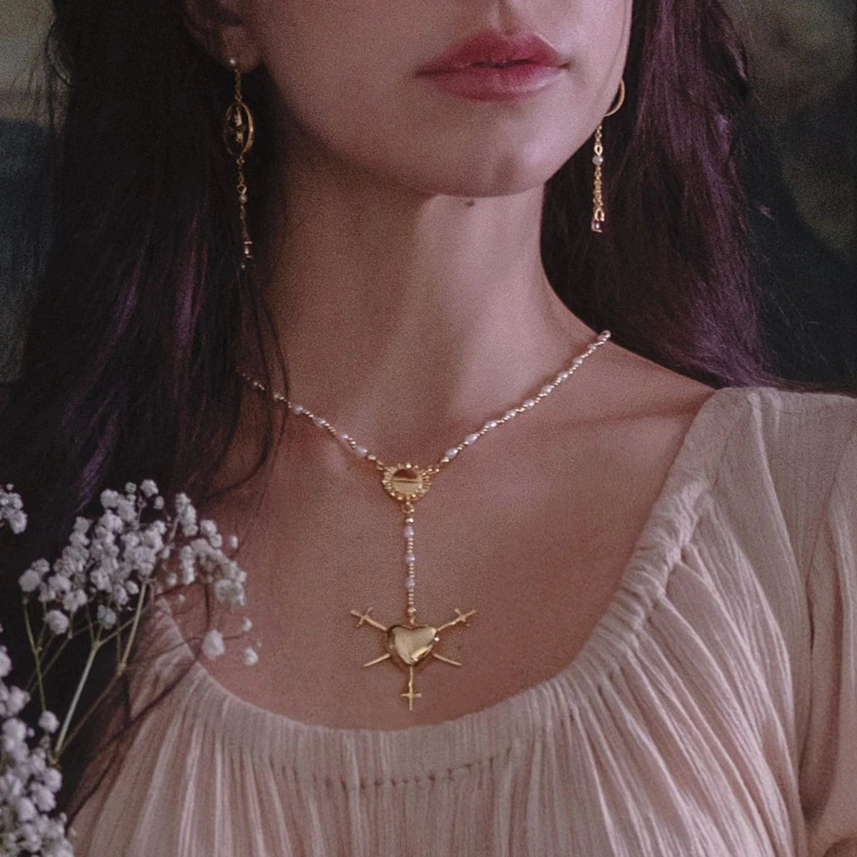 Collier en croix pour femme | modèle #PROFOUND